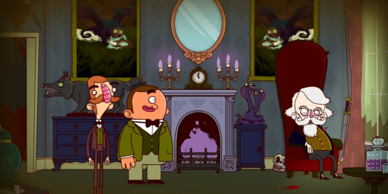 Adventures of Bertram Fiddle: Episode 1: A Dreadly Business - PC Game Screenshot
