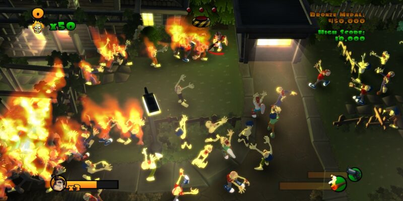 Burn Zombie Burn! - PC Game Screenshot
