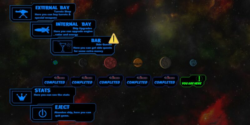 Cosmic Dust & Rust - PC Game Screenshot