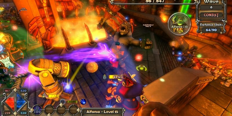 Dungeon Defenders - PC Game Screenshot