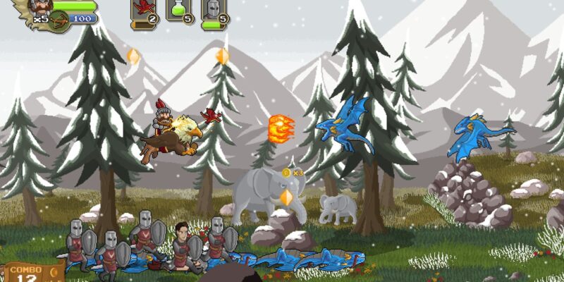 Gryphon Knight Epic - PC Game Screenshot