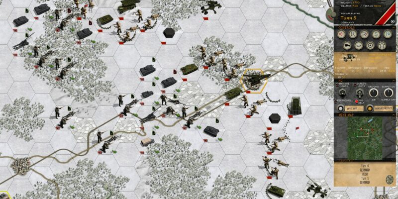 Klotzen! Panzer Battles - PC Game Screenshot