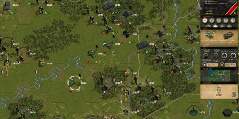 Klotzen! Panzer Battles - PC Game Screenshot