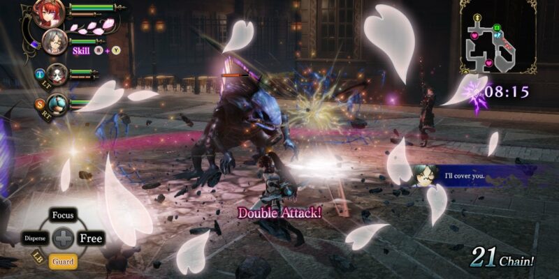 Nights of Azure 2: Bride of the New Moon - PC Game Screenshot