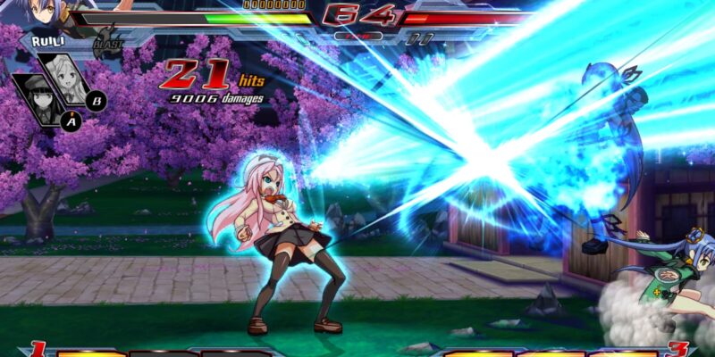 Nitroplus Blasterz: Heroines Infinite Duel - PC Game Screenshot