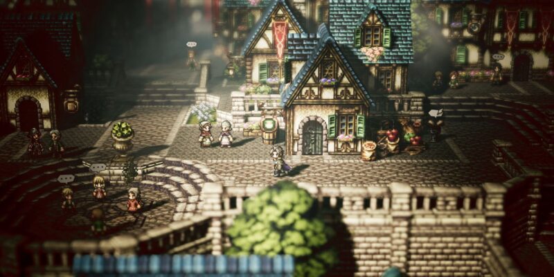 Octopath Traveler - PC Game Screenshot