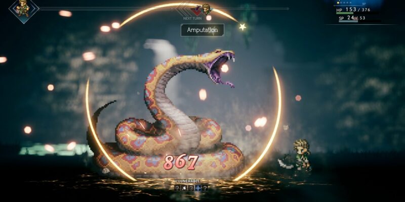 Octopath Traveler - PC Game Screenshot
