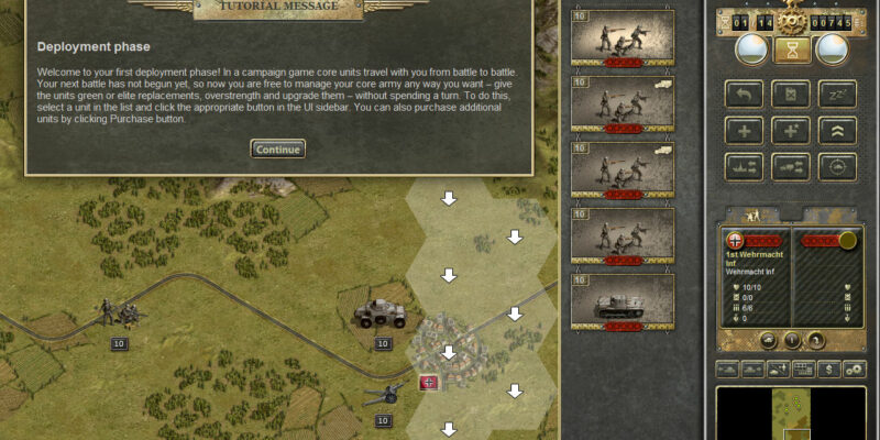 Panzer Corps - PC Game Screenshot