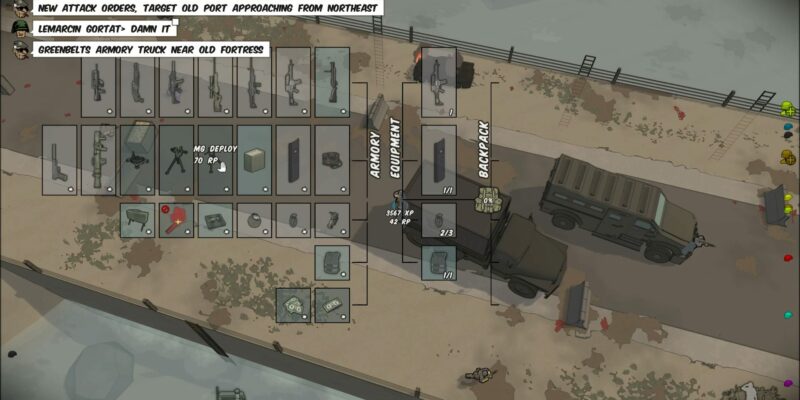 RUNNING WITH RIFLES - PC Game Screenshot