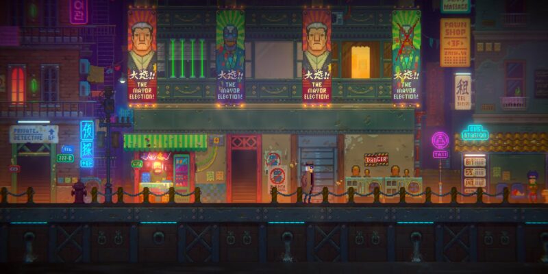 Tales of the Neon Sea - PC Game Screenshot