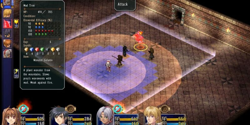 The Legend of Heroes: Trails in the Sky - PC Game Screenshot