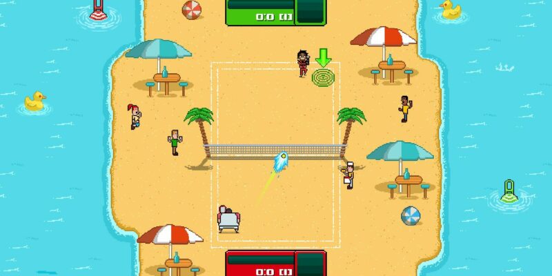 Timber Tennis - PC Game Screenshot