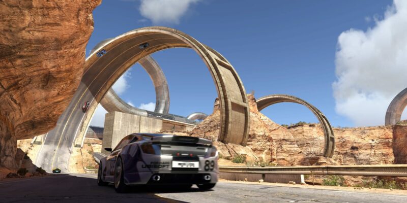 TrackMania 2 Canyon - PC Game Screenshot