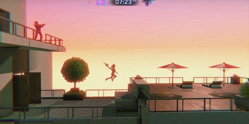 Trials of the Blood Dragon - PC Game Screenshot