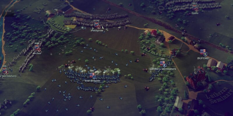 Ultimate General: Gettysburg - PC Game Screenshot