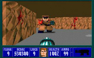 Wolfenstein 3D - PC Game Screenshot