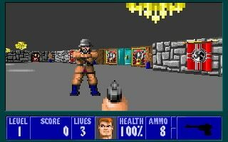 Wolfenstein 3D - PC Game Screenshot