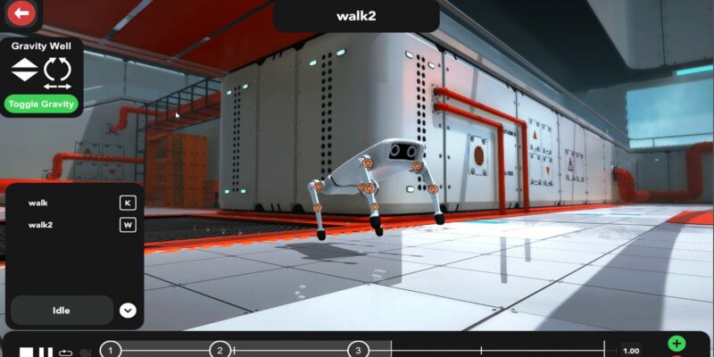 Xemo: Robot Simulation - PC Game Screenshot
