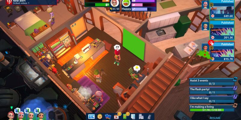 Youtubers Life - PC Game Screenshot