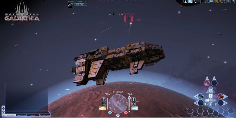 Battlestar Galactica Online - PC Game Screenshot