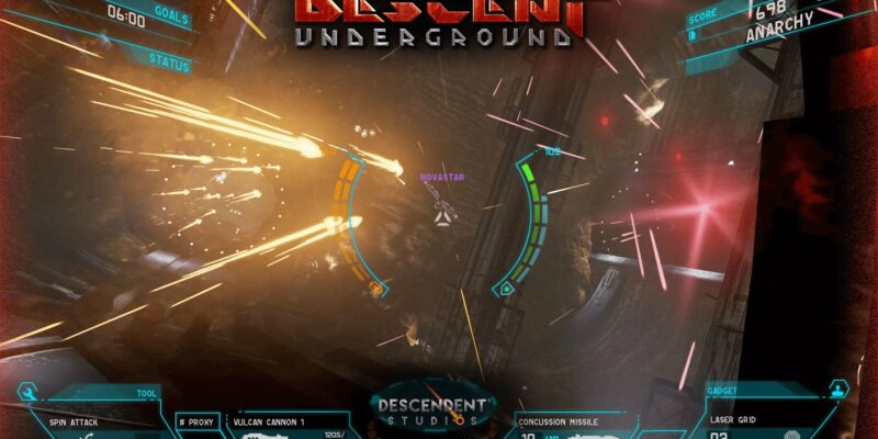 Descent: Underground - PC Game Screenshot