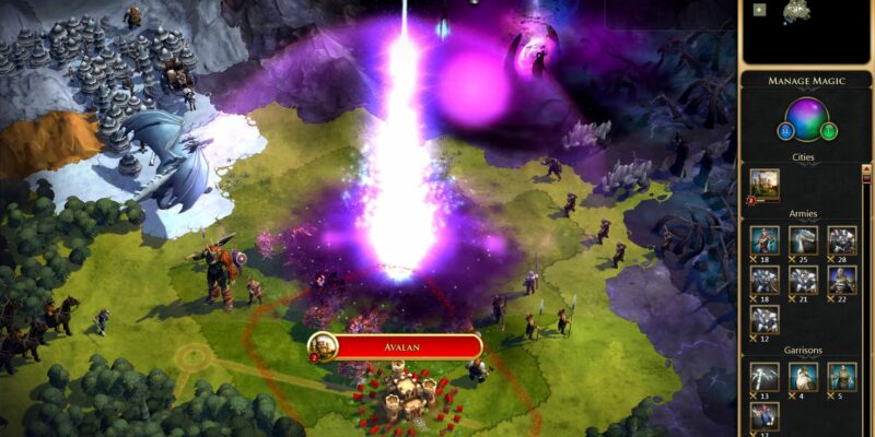 Sorcerer King - PC Game Screenshot