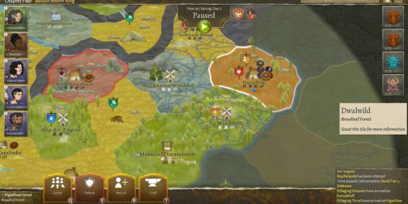 Wildermyth - PC Game Screenshot